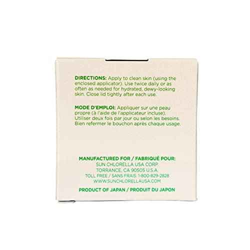 Sun Chlorella Cream Face Moisturizer Deep Hydration Boost, Natural Skin Care Helps Restore Balance & Reduce Appearance of Fine Lines & Wrinkles - Vibrant, Glowing Radiance - Paraben Free - 1.58oz