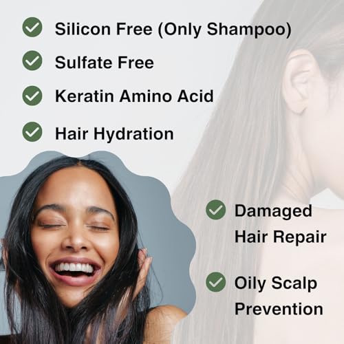 Moist Diane Hair Thinning Shampoo for Women, Organic Shampoo for Men by Keratin, Argan Oil, Biotin, Baobab oil, Stem Cells & Plum Oil, Paraben Free SHAMPOO from Japan, VOLUME & SCALP, 15.2 Fl Oz 3EA