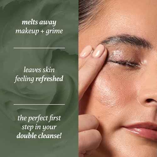 Julep Green Tea Makeup Removing Cleansing Balm ? Gentle Cleanser With Green Tea Extract, Easily Removes Stubborn Makeup, Hydrating & Nourishing, Ideal for All Skin Types, 3.4 fl oz
