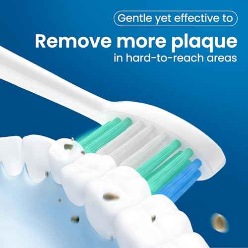 Replacement Toothbrush Heads 10 Pack Compatible with AquaSonic Black Series, Vibe Series Electric Toothbrush, White