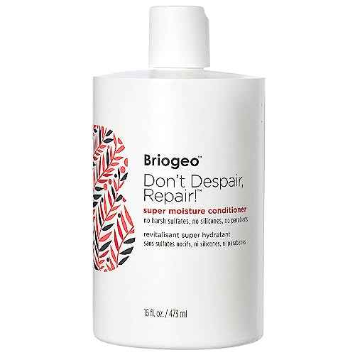 Briogeo Don't Despair, Repair! Super Moisture Conditioner, for Dry, Damaged Hair, Hair Moisturizer featuring Argan Oil, Vegan, Cruelty-Free