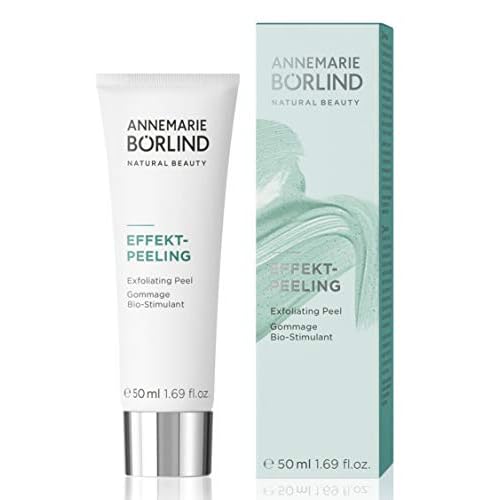 ANNEMARIE B?RLIND ? Exfoliating Peel ? Facial Exfoliant With Natural Jojoba Wax Pearls (No Microplastics) And Organic Shea Butter For Clear And Nourished Skin ? 1.69 Oz