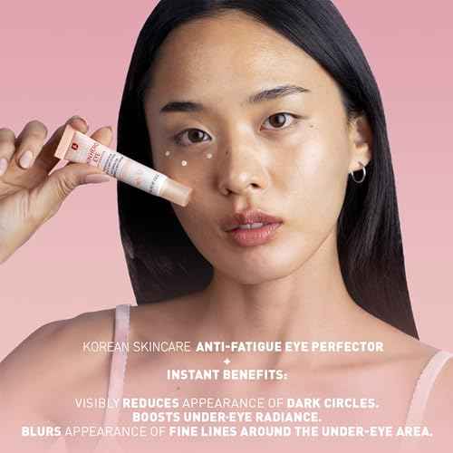 Erborian Skin Hero Eye Cream Perfector, De-Puffs, Hydrates & Blurs Appearance of Fine Lines & Wrinkes for Radiant, Smooth Skin, Korean Skincare