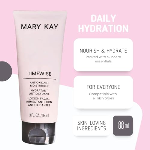MK Antioxidant Moisturizing Cream for Combination to Oily Skin - Deep Hydration and Protection Against Premature Aging with Powerful Antioxidants
