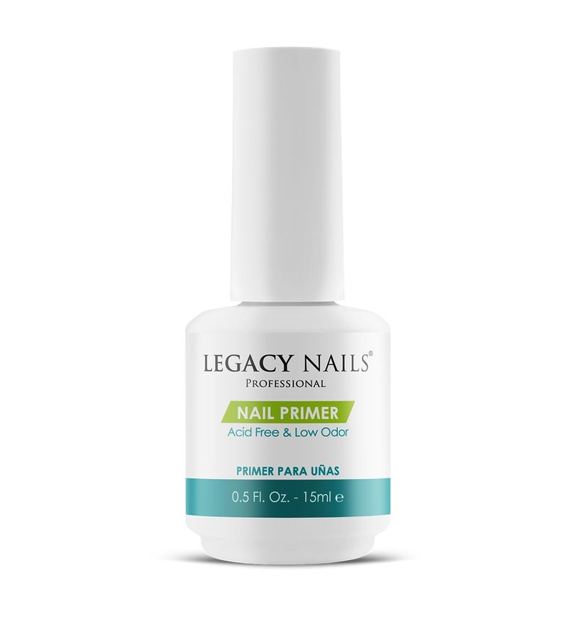 Nail Primer - Low Odor, Acid-Free pH Leveling Formula | 0.5oz/15ml