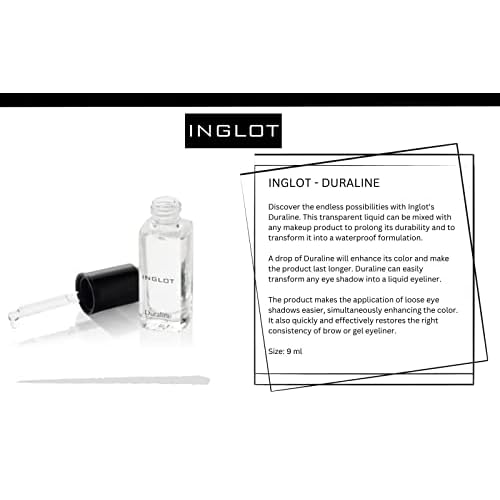 INGLOT Bundle - Duraline, AMC Eyeliner Gel 77 and AMC Eyeliner Gel 90 (3-Piece)