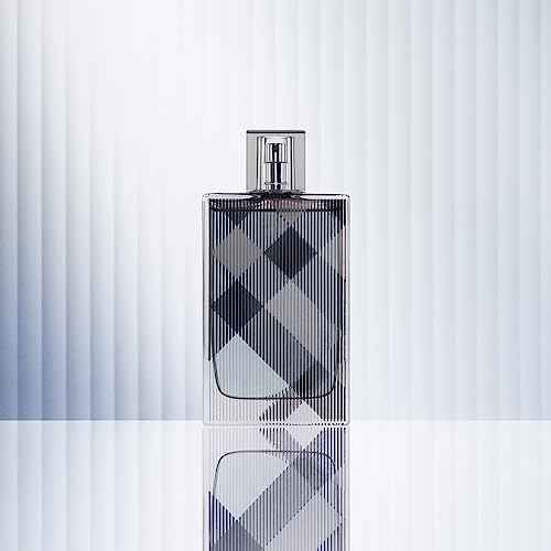 Burberry Brit Eau de Toilette ? Woody Men's Cologne ? With Notes of Cedarwood, Green Mandarin, Wild Rose & Tonka Bean ? Long Lasting Fragrance