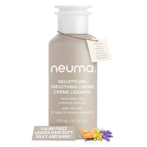 NEUMA Neu Styling Smoothing Cr?me 6.7 Fl. Oz. Anti-Frizz Styling Cream with Lavender, Mandarin & Vanilla Scent, Hair Smoothing Cream