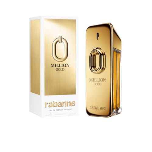 Paco Rabanne Million Gold Intense Eau De Parfum Spray for Men, 3.4 Ounce