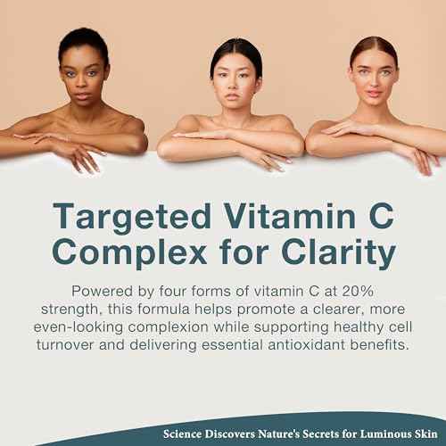 Lira Clinical BIO Hydra C Serum ? Vitamin C Face Serum with Citric Acid and Plant Stem Cells ? Hydrates Skin and Reduces Visible Signs of Aging ? Daily Skincare Solution with Antioxidants - 50 ml