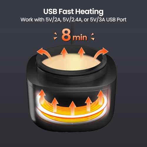 Nose Wax Kit Men, Nose Hair Waxing Kit with 158¡ÆF Smart Temp Control, 40 Sticks, 100g Wax, Painless Nose Hair Removal with USB-C Fast Heating, Upgraded Capacity, Multi-Accessories