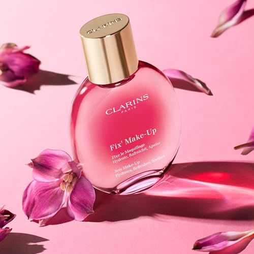 Clarins Fix Make-Up Setting Spray | 4-in-1 Makeup Setting Spray | 24H©ö Fresh and Flawless Makeup | 12H©÷ Hydration | Locks Out Harmful Pollutants | Boosts Radiance | All Skin Types
