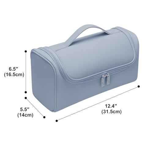 Hair Dryer Travel Case, Portable Hairdryer Storage Bag with Hanging Hook, Waterproof Hair Dryers Organizer Bags