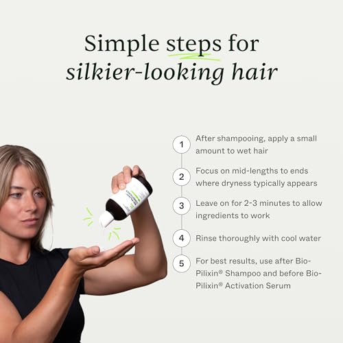 Scandinavian Biolabs Bio-Pilixin¢ç Conditioner For Women | Prevents Split & Damaged Ends, Restores Weak Hair, Supports Scalp Vitality, Dermatologically Tested, Made in Denmark, 250 mL/ 8.8 Oz