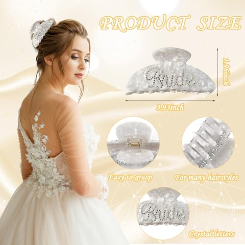 Bride to Be Gifts - Bridal Shower & Wedding Gifts - Bride Tote Bag, Slippers & Robe for Wedding Day