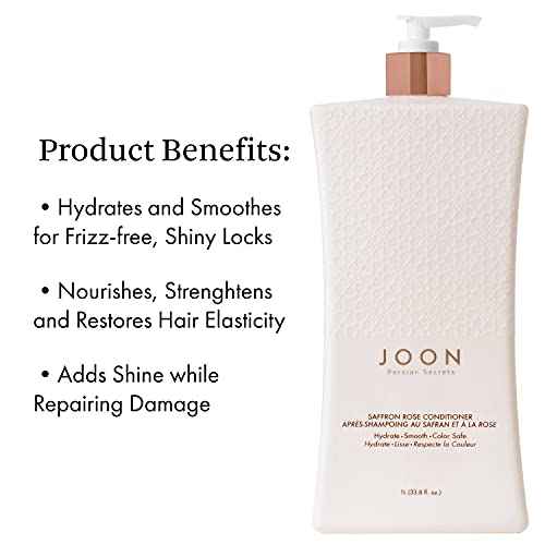 Joon Saffron Rose Conditioner + Pomegranate & Pistachio Oil, 33.8 Fl. Oz.