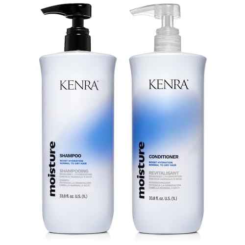 Moisture Conditioner | Boost Hydration | Improve Manageability and Shine | Nourish Dry Hair | Color Safe | Efforless Detangling | Normal to Dry Hair