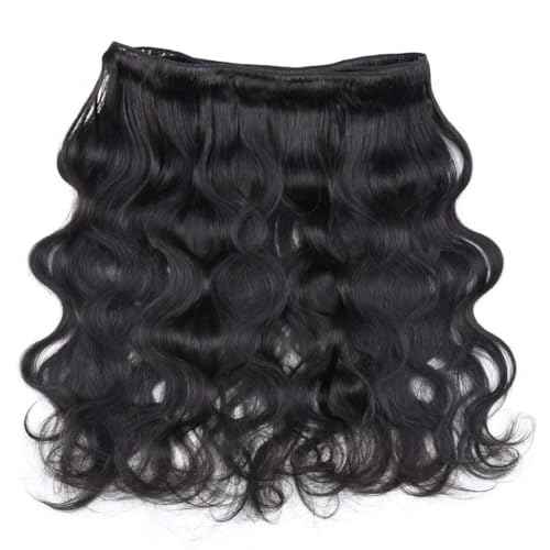Body Wave Human Hair Bundles 20 22 24 Inch Brazilian 12A Body Wave 3 Bundles Human Hair Weave Bundles 100% Unprocessed Human Hair Extensions Virgin Hair Natural Black
