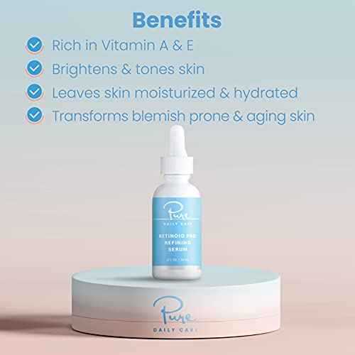 Retinoid Pro Refining Serum - Retinol-Alternative Vitamin E Vitamin C Professional Clean Beauty Facial Skincare