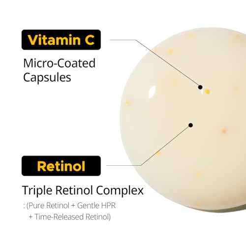 PRIMERA (PRMR) ?????????? ???????????????? ?????????????????? ?????????? - Retinol with Vitamin C Bundle SET VitaminC, Korean Skin Care, Moisturizing, Shiny, Elastic, Lifting, 0.7 oz (21 g *2)