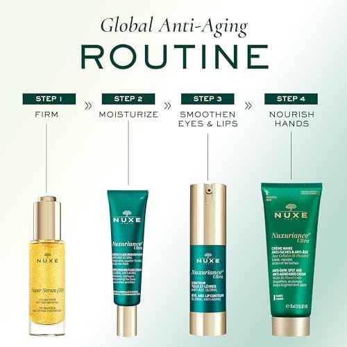 Nuxe Nuxuriance Ultra Fluid Cream Anti-Aging Moisturizer for Normal and Combination Skin With Bi-Floral Cells, 1.6 Fl Oz