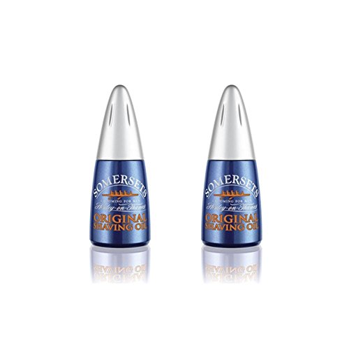 Somersets Original English Shaving Oil 15ml (Pack of 2)