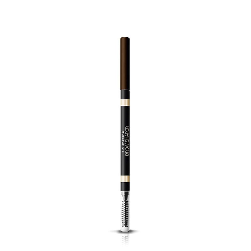 Max Factor Brow Shaper Pencil - 30 Deep Brown, Precision Brow Definition, 0.1 Ounce