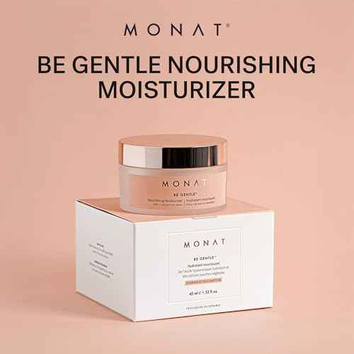 MONAT Be Gentle Nourishing Moisturizer - Face Moisturizer w/Hyaluronic Acid & Plant Stem Cells. Nourishing Moisturizer Face Cream. Anti-Aging & Hydrating Cream -Net Wt. 1.52 fl oz / 45 ml