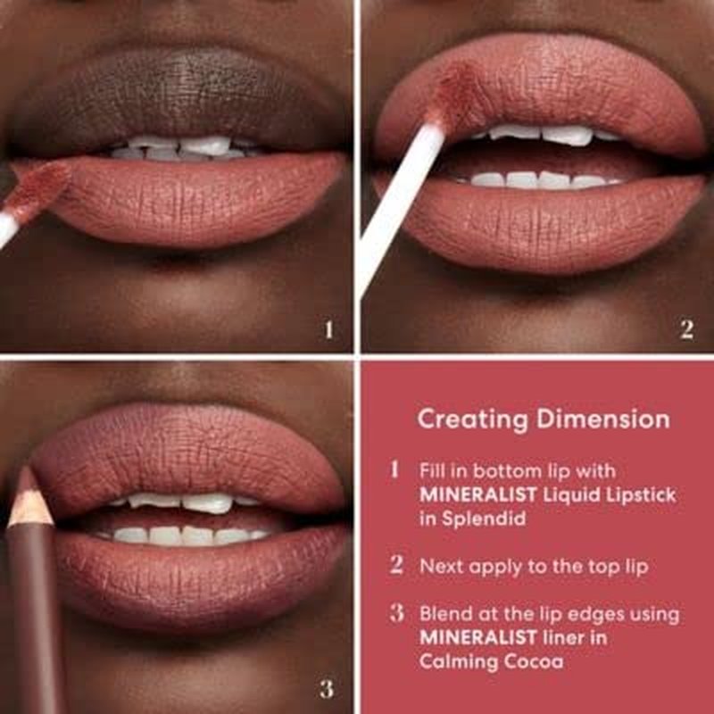 bareMinerals Mineralist Lip Liner - Creamy, Long-Lasting, Vegan Formula for All-Day Wear