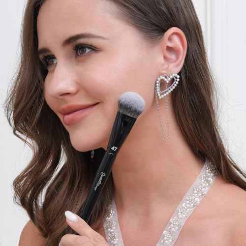 Bueart Design PRO Slope Foundation makeup brush 47 for Liquid Cream Blusher powder ultra soft bristle make up brush