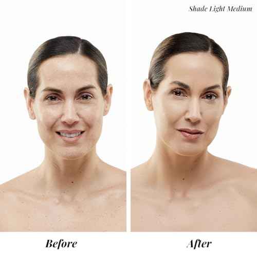 MagicMinerals AirBrush Foundation by Jerome Alexander, Mini Travel Size 1FL Oz, Easy Application Spray Makeup with Anti-aging Ingredients for Smooth Radiant Skin - Light Medium