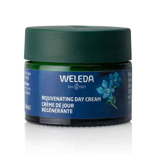 Weleda Face Care Rejuvenating Day Cream, 1.3 Fluid Ounces, Plant Rich Moisturizer with Blue Gentian and Edelweiss