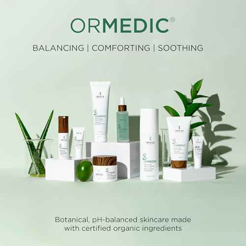 IMAGE Skincare, ORMEDIC Biopeptide Cr?me, Balancing Face Moisturizer with Shea Butter, Hyaluronic Acid and Organic Plant Oils, 2oz