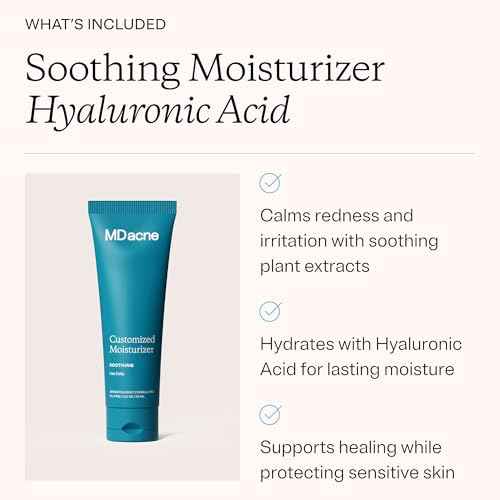 MDacne 3 Step Benzoyl Peroxide Acne Kit - Benzoyl Peroxide Cream 2.5%, Salicylic Acid Cleanser, Niacinamide Moisturizer - Medicated Plant-Based kit for Adult & Teen Acne, 60 Day Kit + Pimple Patches