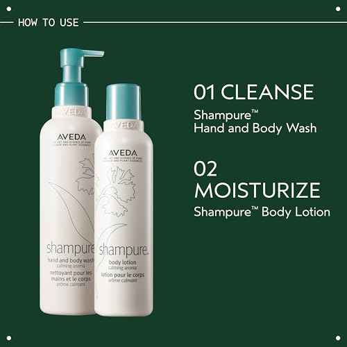 Aveda Shampure Hand & Body Wash | Liquid Hand Soap and Body Wash | with Calming Aroma of Lavender, Ylang Ylang, Petitgrain