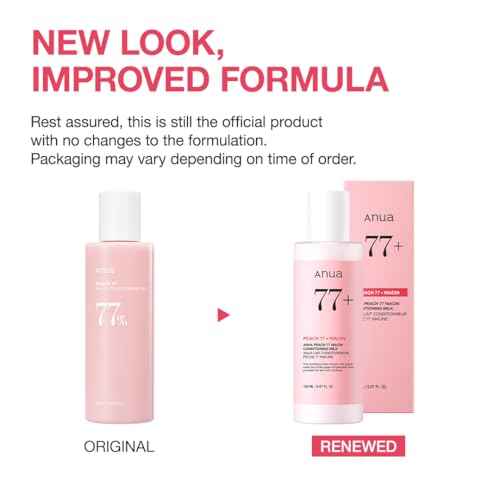 ANUA Peach Niacin Conditioning Lotion, Face Moisturizer with Vitamin B12, Ceramide, Panthenol, Hyaluronic Acid, Lightweight, Korean Skin Care for Glass Skin (150ml, 5.07 fl.oz.)