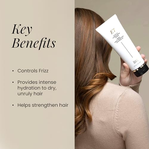 ALOXXI E7 Leave-In Conditioning Cream, Hydration & Intense Repair for Dry, Frizzy & Damaged Hair, Paraben-Free, 6.8 Fl Oz