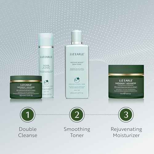 Liz Earle Superskin Advanced Firming Serum Face Moisturizer - Anti Aging Facial Firming Cream & Serum - Helps Reduce the Appearance of Fine Lines & Wrinkles (50ml)
