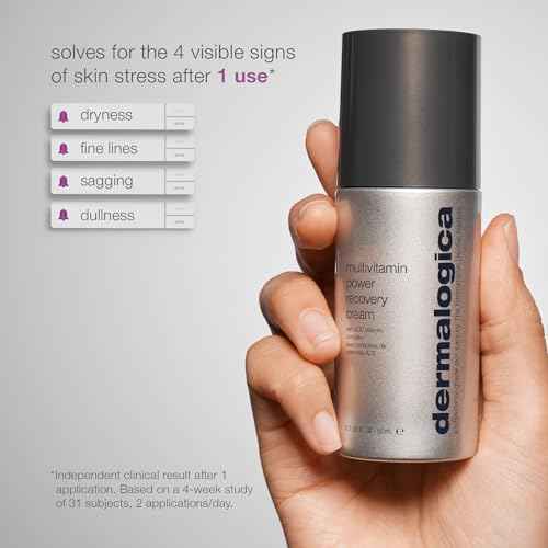 Dermalogica MultiVitamin Power Recovery Face Cream, Hydrating Facial Moisturizer with Antioxidants - Preventing Signs of Skin Aging, 1.7 fl oz