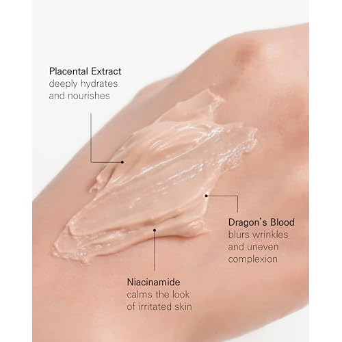 Nuborn Cell Placenta Stem Cell Intensive Repair Cream | Dragon Blood Cream with Placental Extract | Collagen Korean Skin Care for Glass Skin (50ml)
