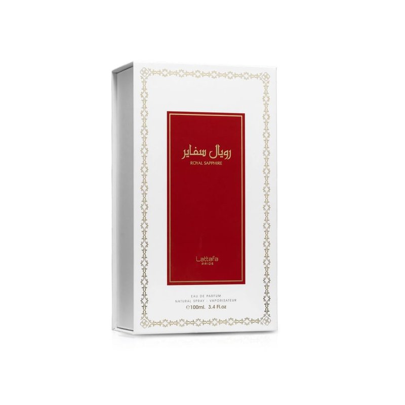 Lattafa Perfumes Royal Sapphire Eau de Parfum Spray - Unisex Fragrance, 3.4 Ounce
