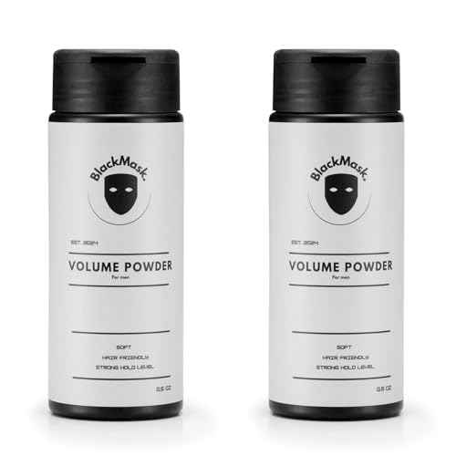 Texture Powder for Men, Easy to Apply - Instantly Adds Texture & Volume, All-Natural Ingredients, Strong Hold, Hair Powder for Men (Pack of 2)