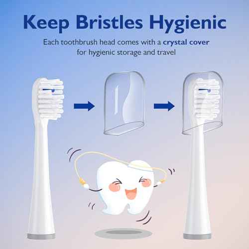 Toothbrush Replacement Heads for Sonic Fusion and Sonic Fusion 2.0, Sonic Fusion Professional and Sonic Fusion 2.0 Professional, SF-01, SF-02, SF-03 and SF-04 (White, 3Packs)