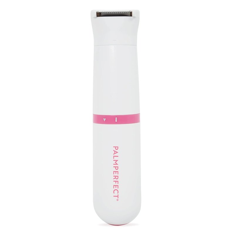 PalmPerfect Bikini Trimmer for Women – Precise & Gentle Hair Removal for Sensitive Areas – Dual Blade System with Rounded Tips – Waterproof Wet/Dry Grooming with Trimming Guide