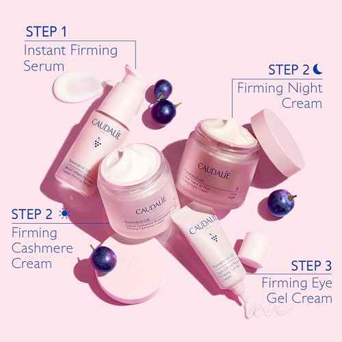 Caudalie Resveratrol-Lift Retinol Alternative Firming Night Cream Moisturizer, Refillable - 50 mL