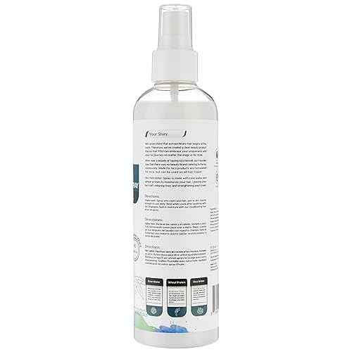 Made For Locs Vegan Rose Water Refresher Spray | Locs Moisturizer | Locs Deodorizer | Amazing Scents (Caribbean Vibez, 8 oz)