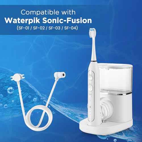 Replacemet Hose Fit for Waterpik Sonic-Fusion SF-01/02/03/04, Replacement Parts for Water pik Accessories, 1Pack