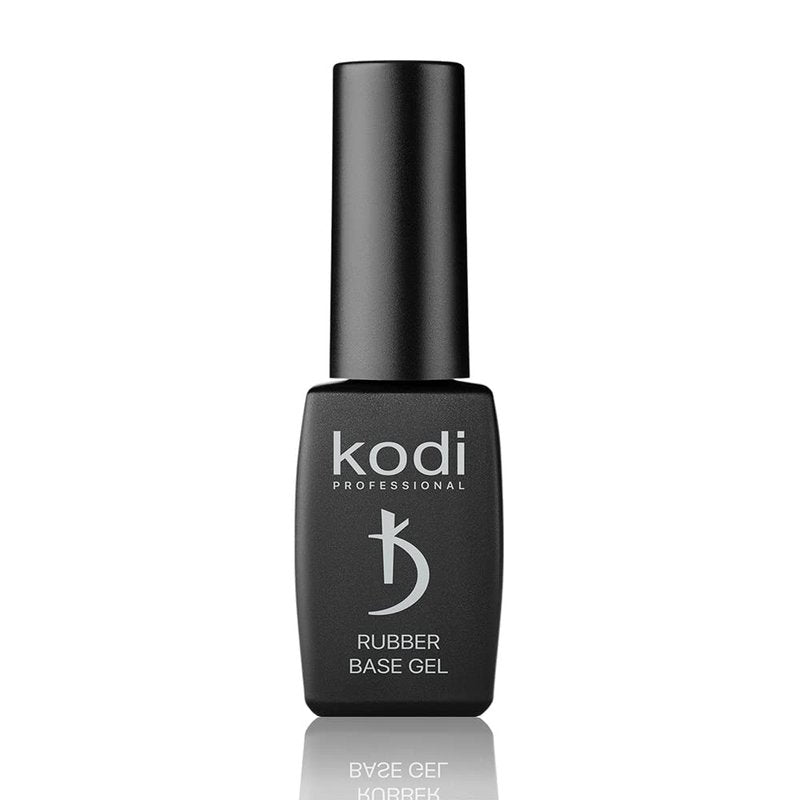 Kodi Professional Rubber Base Gel - Soak-Off Gel Polish for Natural Nails | Strong Adhesion & Flexibility, Clear 8ml (0.27 fl oz)