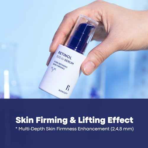 Retinol 500IU Serum 1.01 fl.oz / 30 ml | Gentle & Lightweight Anti-Aging Korean Beauty