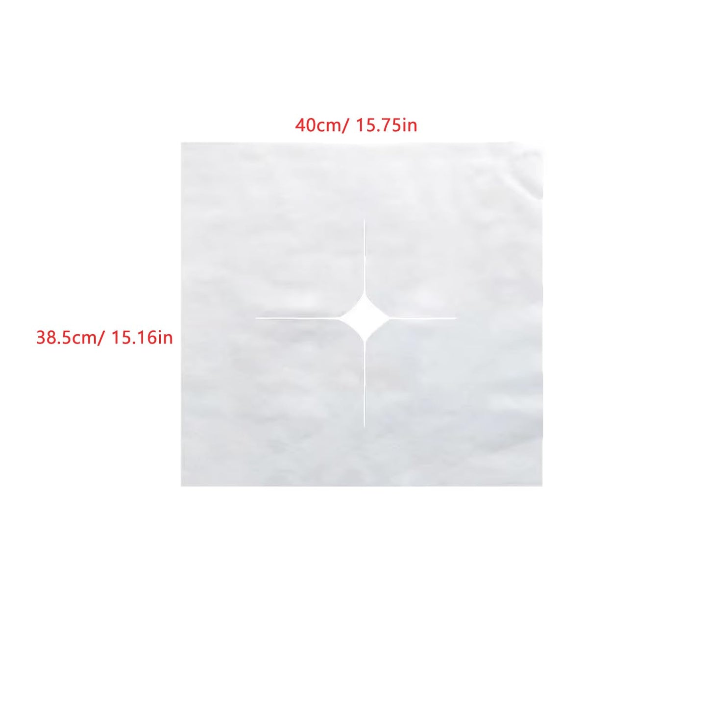 UtySty 100 Pack Disposable Face Down Pillow Cover Disposable Face Cradle Covers Ultra Soft Non-Sticking Massage Bed Headrest Covers for Massage Table Lash Bed Spa Bed Beauty Tattoo Therapy Table